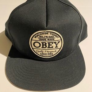 Obey Fitted Snapback